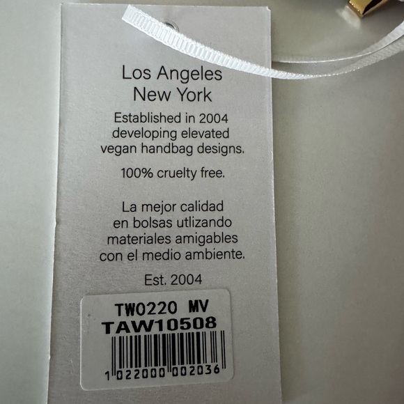 ✨ NWT Alyssa Mauve/Dusty Rose Vegan Leather Phone Crossbody Bag - Picture 7 of 8